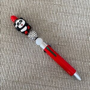 Skating Panda Pen 🐼 (Writes in 4 Different Colors)!